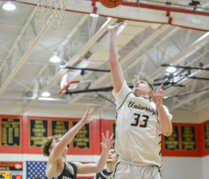 University boys advance to sectional championship with 93-35 win over Preston